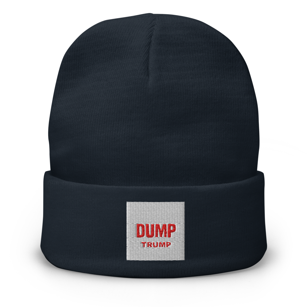 DUMP TRUMP Knit Beanie