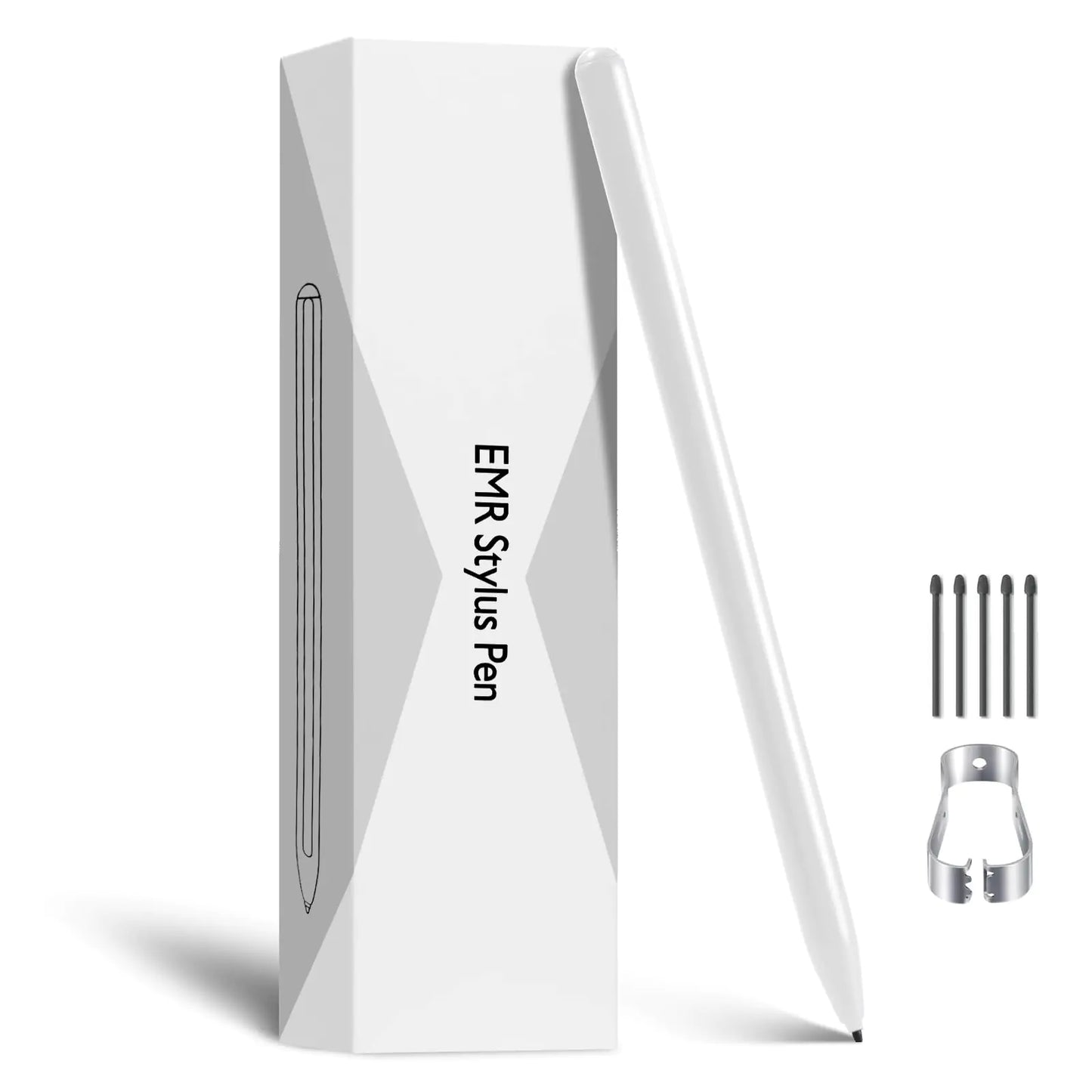 5pcs Remarkable Pen Tips, Replacement Tibs for Marker Pen/Marker Plus Pen, Remarkable Pen and Remarkable Plus Pen Tips/Nibs (5B-Gray*5)