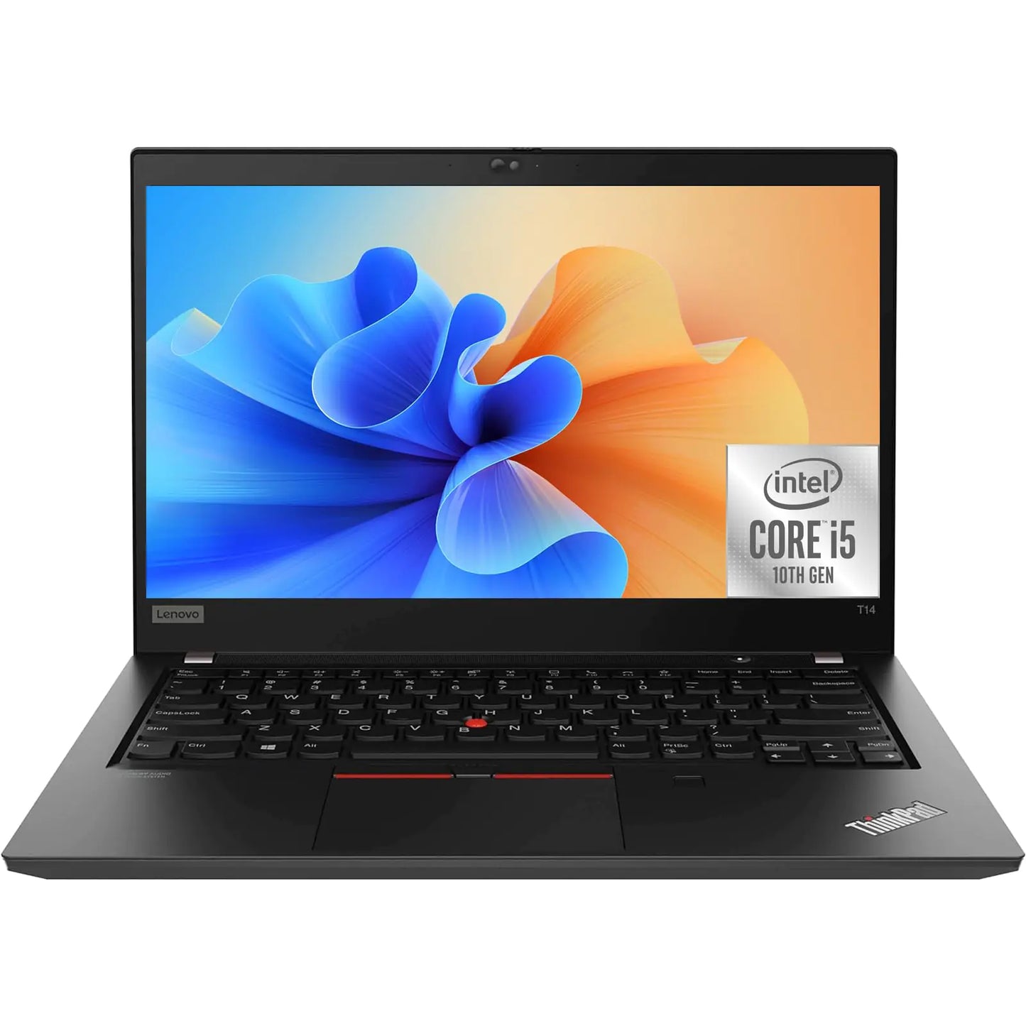 Lenovo ThinkPad T14 Business Laptop 14in Laptop T14 with Backlit Keyboard Quad Core 10th 16GB RAM 512GB SSD Fingerprint Windows 11pro(Renewed)