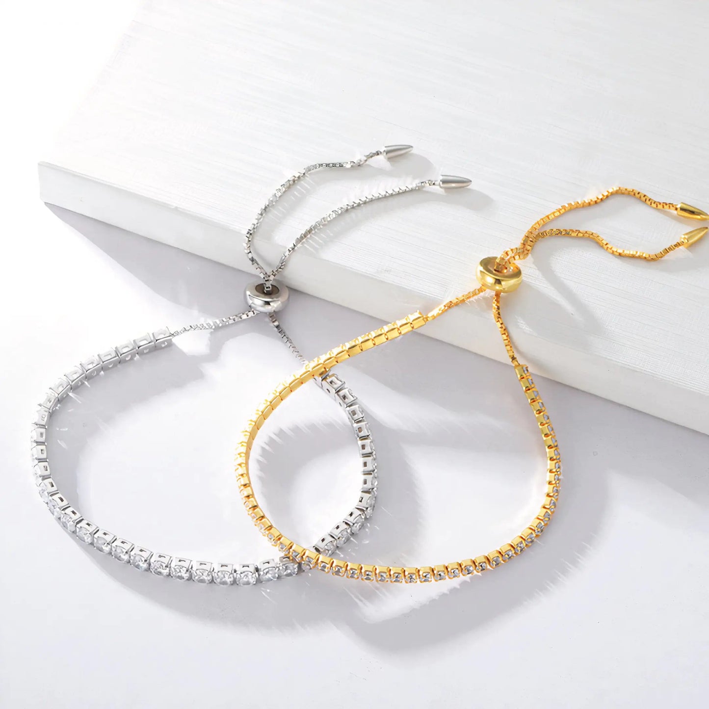 Alicia 18K Gold Plated Sterling Silver Bracelet HejK.com