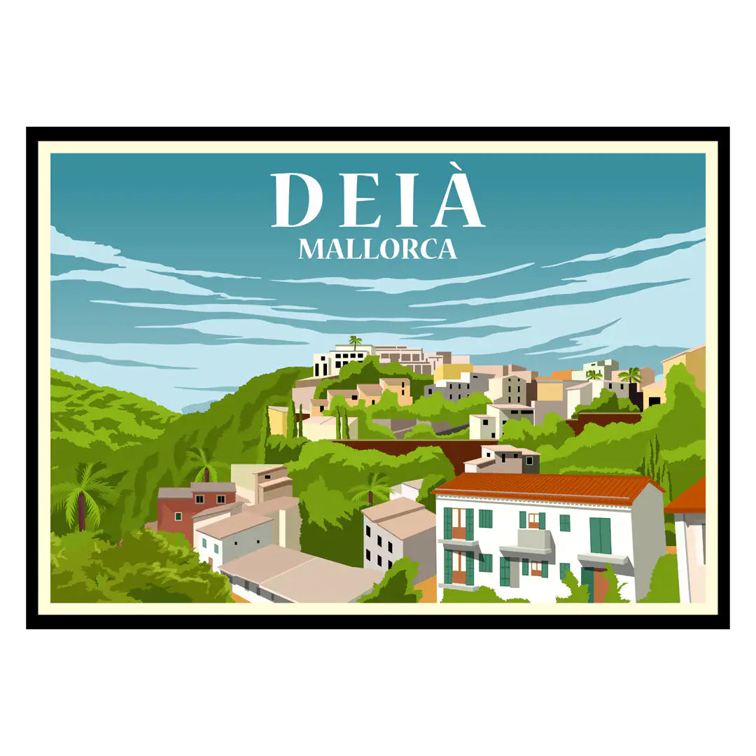 Deià Mallorca Poster WEM Support (www.WEM.support)