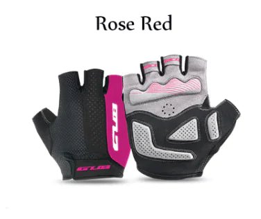  - 0 1004 Shockproof Half - Finger Cycling Gloves // Stoßfeste Halbfinger - Radfahrhandschuhe - Catch Cards
