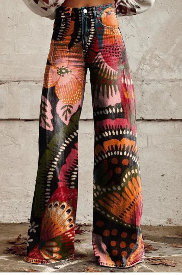 Aurelia Retro Flared Pants para Mujer HejK.com Marketplace LLC