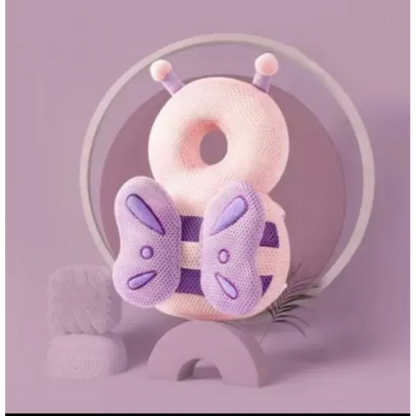Baby Head Protection Cushion with Angel Wings WEM Support (www.WEM.support)