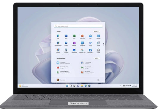 Microsoft Surface Laptop 4 Intel i5-1135G7 8GB RAM 256GB SSD Intel Iris X 13.5" Touchscreen Display Windows 10 Pro Platinum (Renewed)