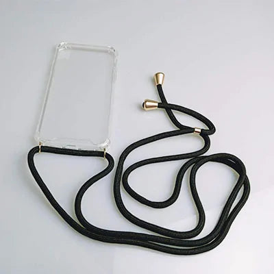 Black Neck Strap Rope Cord WEM Support (www.WEM.support)