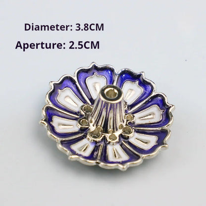 Alloy Lotus Incense Burner HejK.com