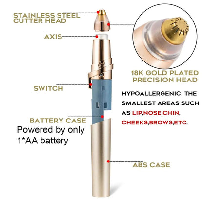 Electric Eyebrow Trimmer WEM Support (www.WEM.support)