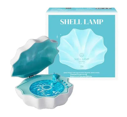 Shell Music Box with Projection Light WEM Support (www.WEM.support)