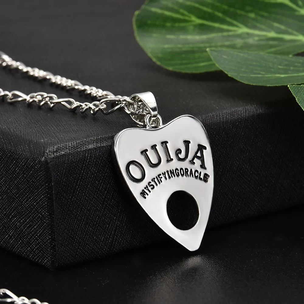 Ouija Pendant Chain Necklace WEM Support (www.WEM.support)