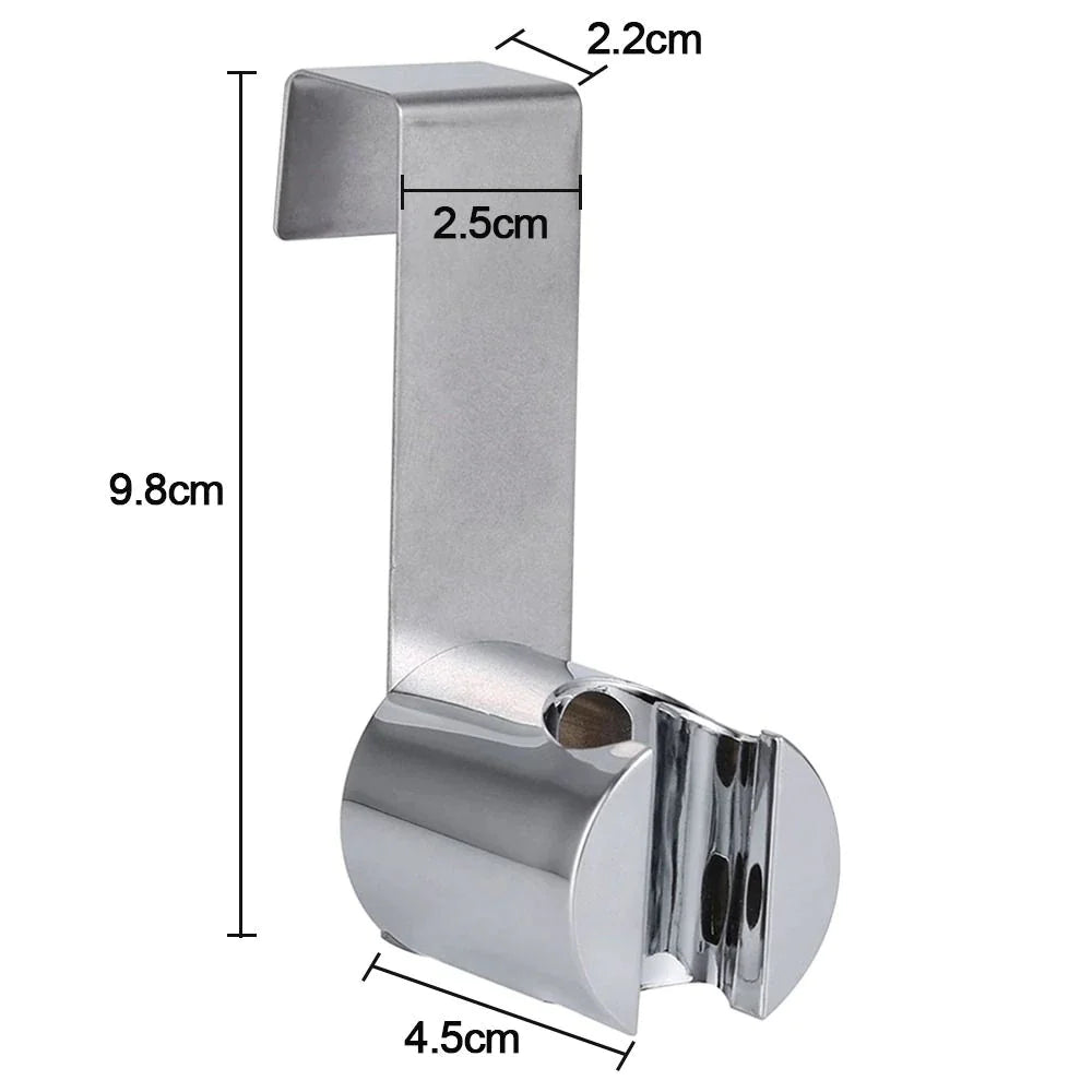 Toilet Shattaf Adapter Hose Bidet Spray Stainless Steel Handheld Shower Head US WEM Support (www.WEM.support)