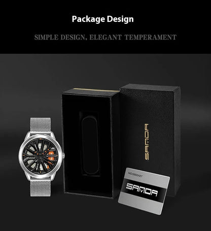 Men's Wheel Series Lucky Fashion Watch HejK.com