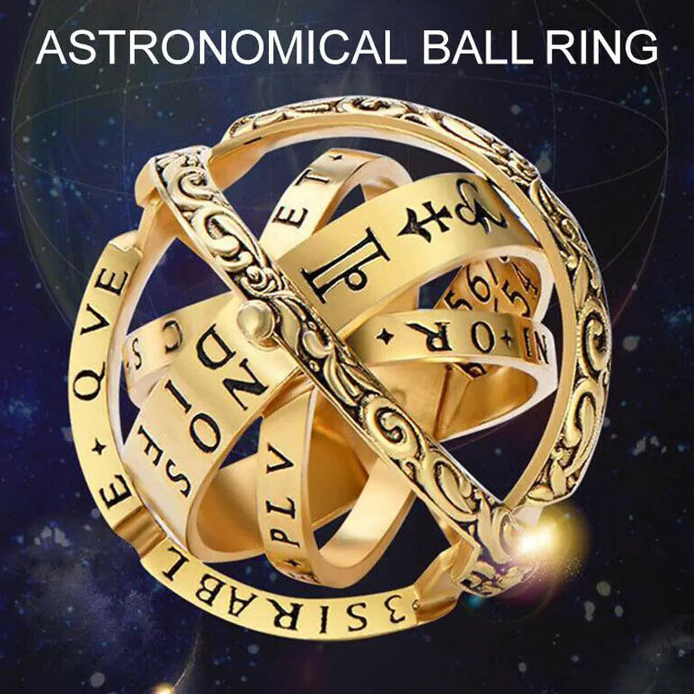 Astronomical Ball Rings Necklace WEM Support (www.WEM.support)