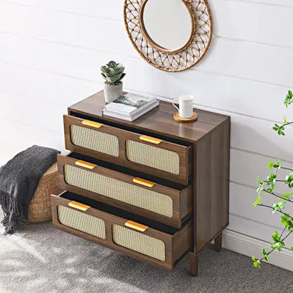 Solid Wood 3-drawer Vanity WEM Support (www.WEM.support)