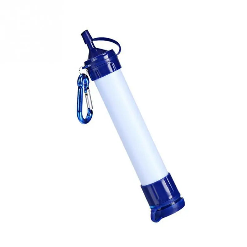 Tragbarer Outdoor Survival Wasser Life Straw WEM Support (www.WEM.support)