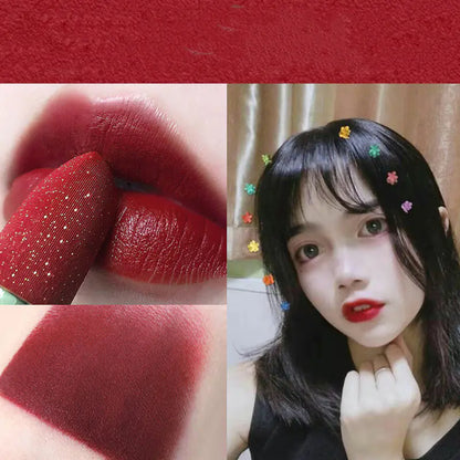 Star Gold Diamond Velvet Matte Red Makeup Moisturizer