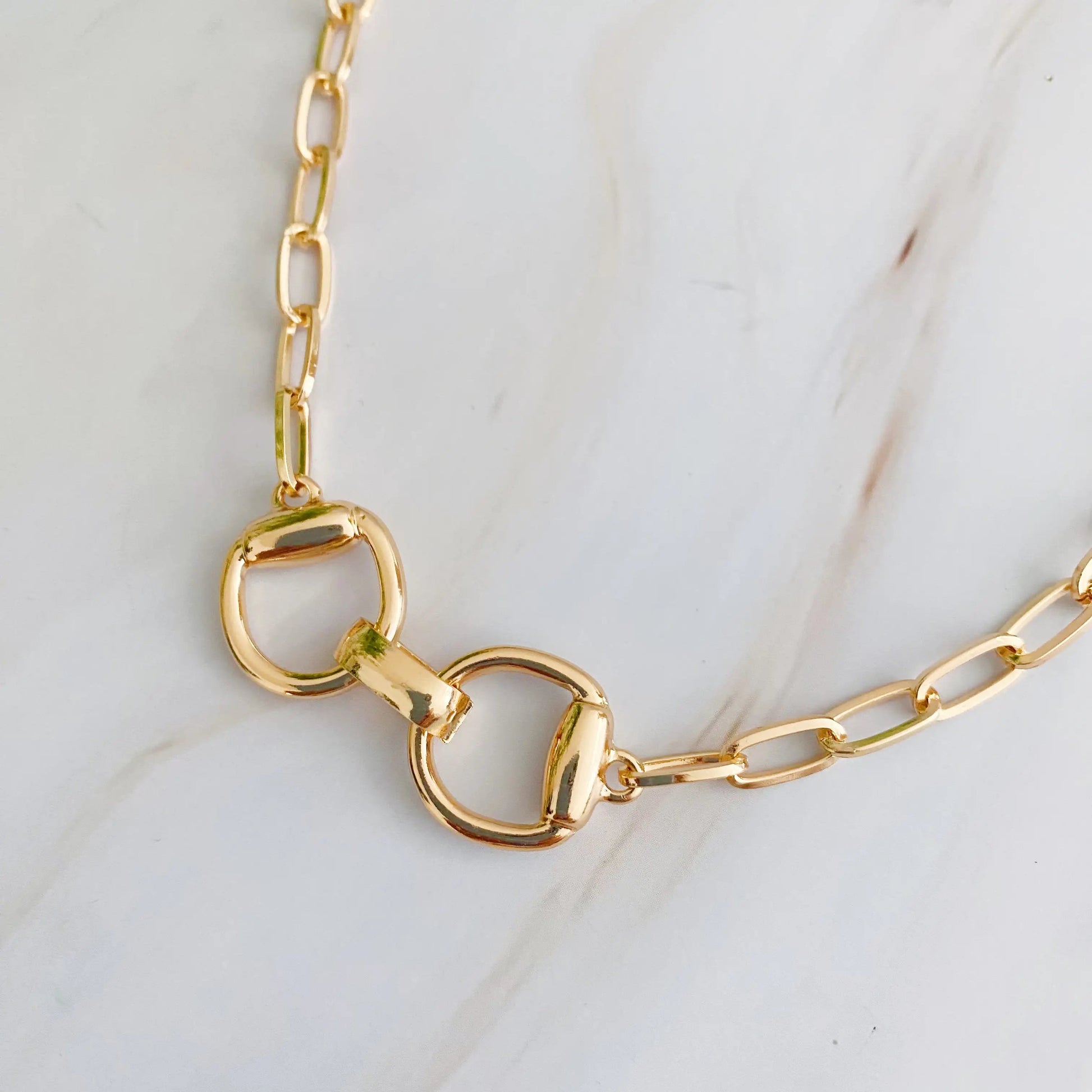 Equestrian Pendant Chain Necklace WEM Support (www.WEM.support)