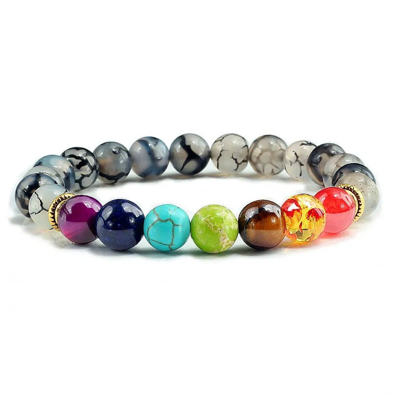Natural Stone Chakra Bracelets WEM Support (www.WEM.support)