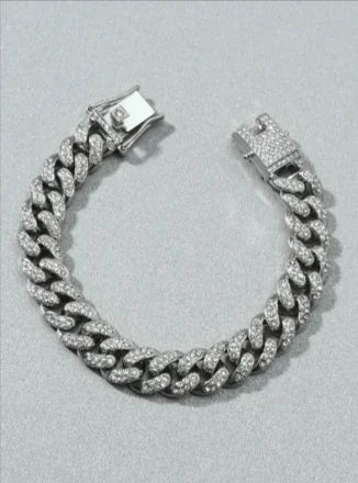 Men’s Diamond Rhinestone Bracelet