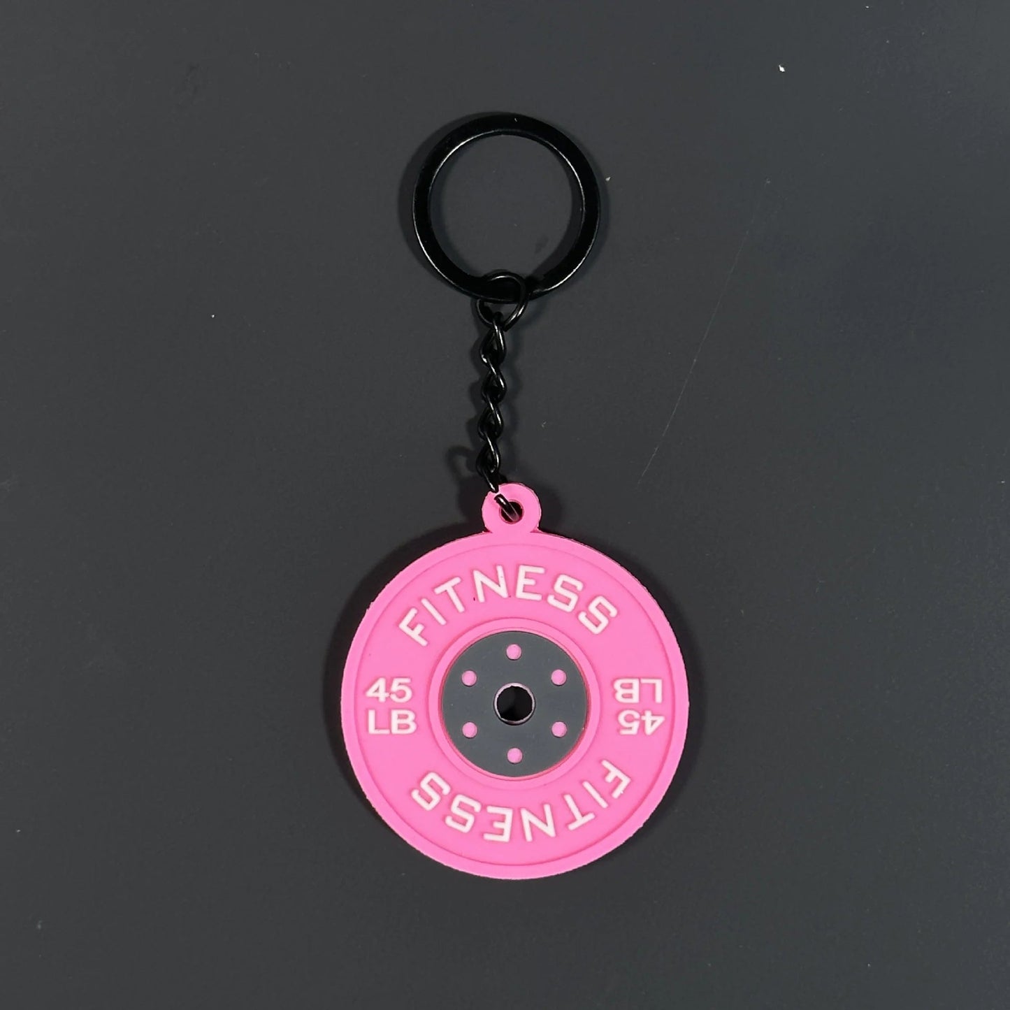 Mini Barbell Keychain HejK.com