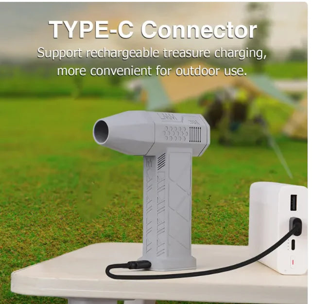 Mini Turbo Violent Fan Dust Blowing Gun WEM Support (www.WEM.support)