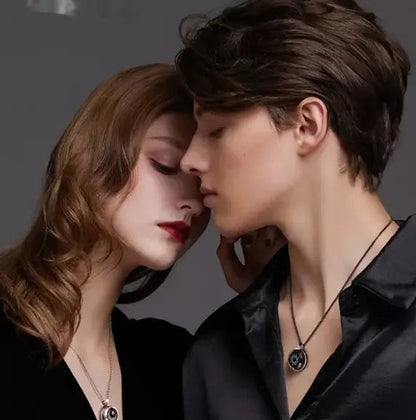 Sun And Moon Lovers Necklace WEM Support (www.WEM.support)