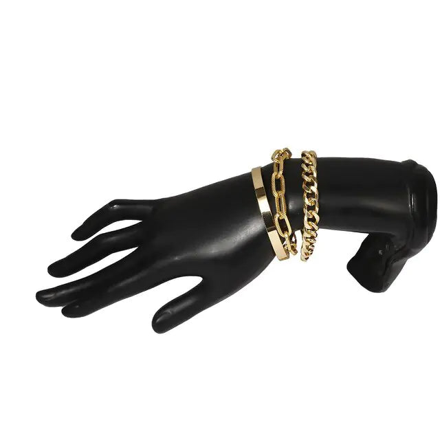 Retro Bracelet 3 Pieces Set Simplicity Design WEM Support (www.WEM.support)