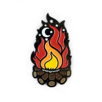 Campfire Flame Needle Minder WEM Support (www.WEM.support)