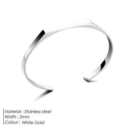 Geometric Stainless Steel Luxury Men's Bracelet HejK.com