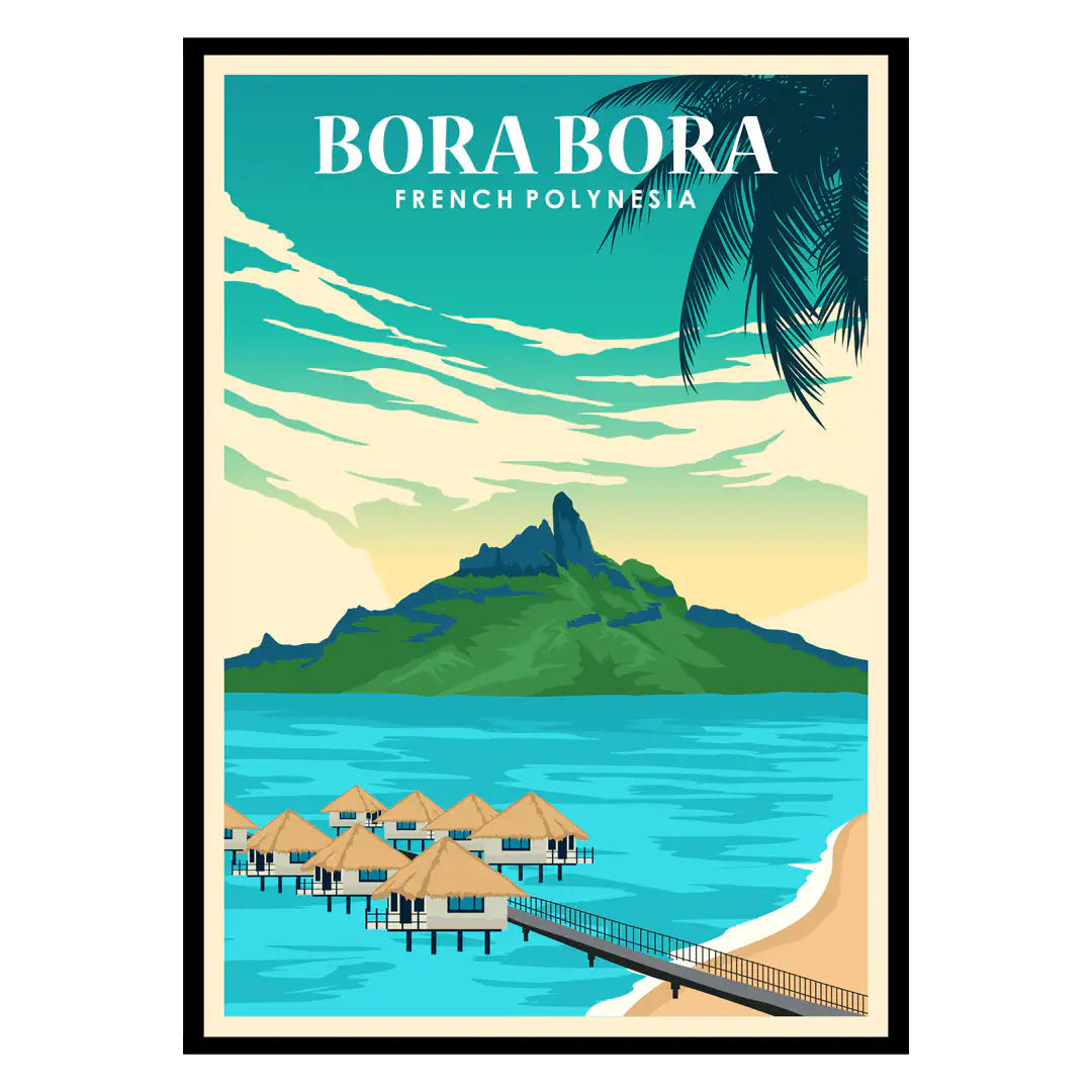 Bora Bora Poster WEM Support (www.WEM.support)
