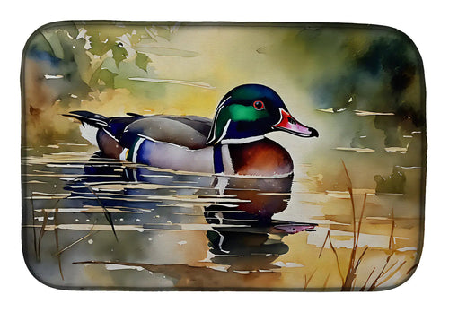 Wood Duck Dish Drying Mat WEM Support (www.WEM.support)