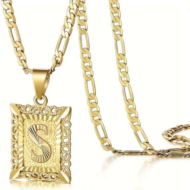 Elegant Initial Pendant – Modern UniStyle HejK.com Marketplace LLC