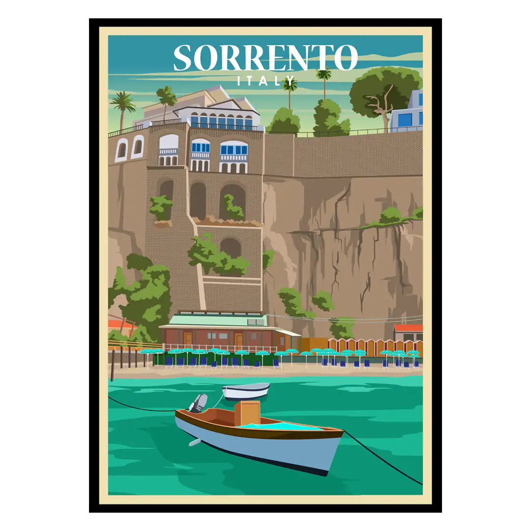 Sorrento Italy Poster WEM Support (www.WEM.support)