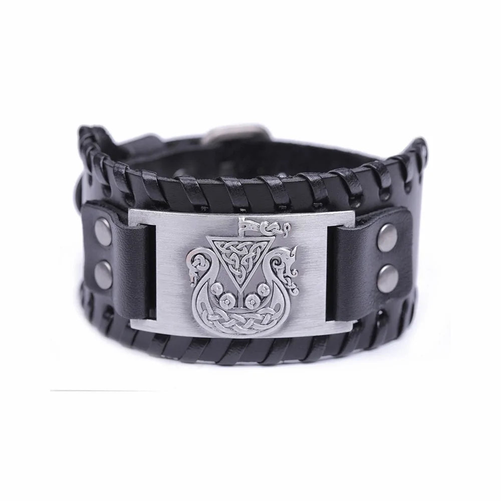 Odin Triangle Pirate Ship Bracelet WEM Support (www.WEM.support)
