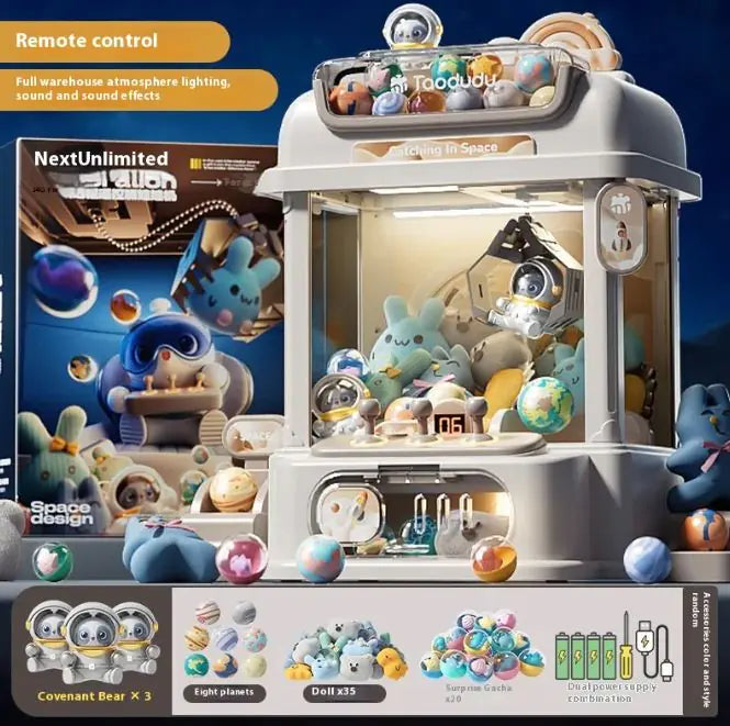 Children's Toy Clip Mini DIY Doll Machine WEM Support (www.WEM.support)