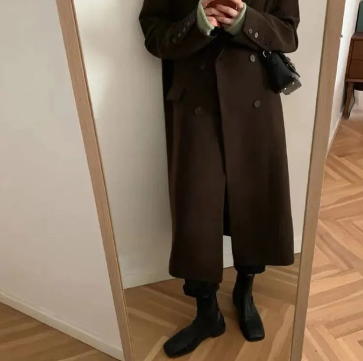 Campus Chic Wool Coat WEM Support (www.WEM.support)