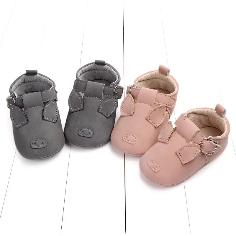Spring and autumn cartoon animal baby shoes matte leather non-slip soft bottom baby shoes wholesale 0884 WEM Support (www.WEM.support)