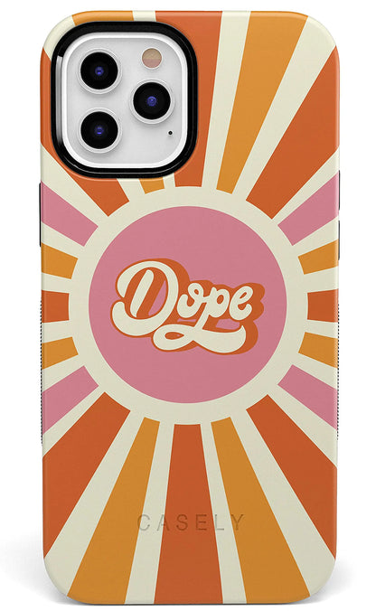 Casely iPhone 12/12 Pro Case | Painting in Pastels | Rainbow Watercolor | Bold Protective Design