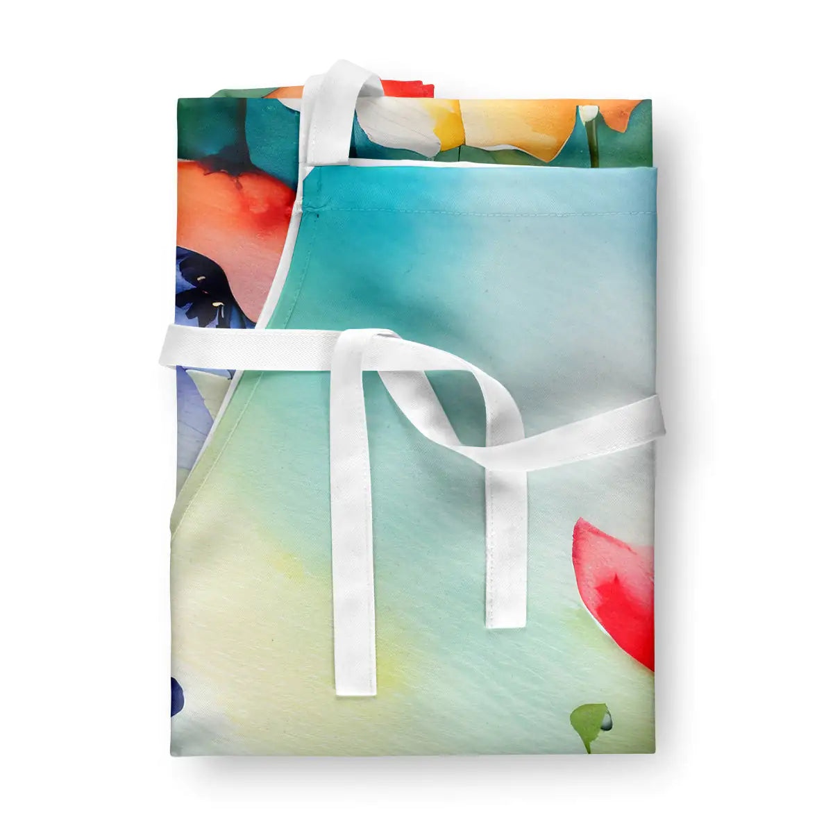 Anemones in Watercolor Apron WEM Support (www.WEM.support)