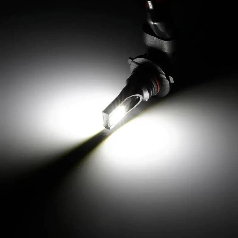 9005 9006 LED Headlights Kit Combo Bulbs 8000K High Low Beam Super White Bright WEM Support (www.WEM.support)