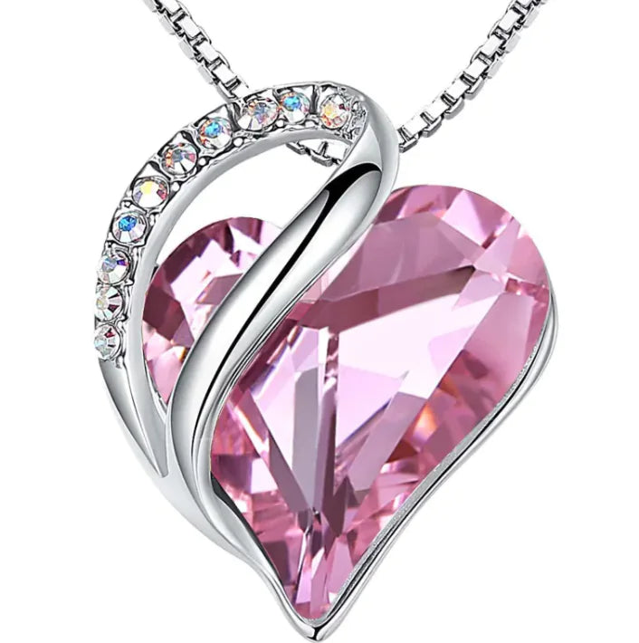 Sterling Silver Heart Charm WEM Support (www.WEM.support)