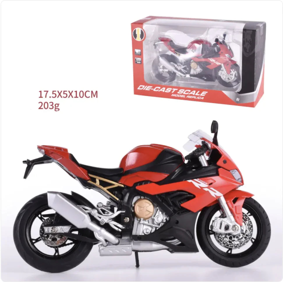 Alloy Sports Motorcycle Toy – Kids' Simulation Model WEM Support (www.WEM.support)