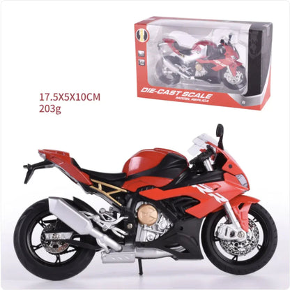 Alloy Sports Motorcycle Toy – Kids' Simulation Model WEM Support (www.WEM.support)