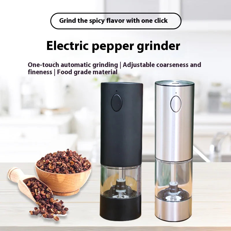 Stainless Steel Spice Grinder WEM Support (www.WEM.support)