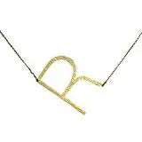 Monogram Collection Initial Necklace Prepck WEM Support (www.WEM.support)