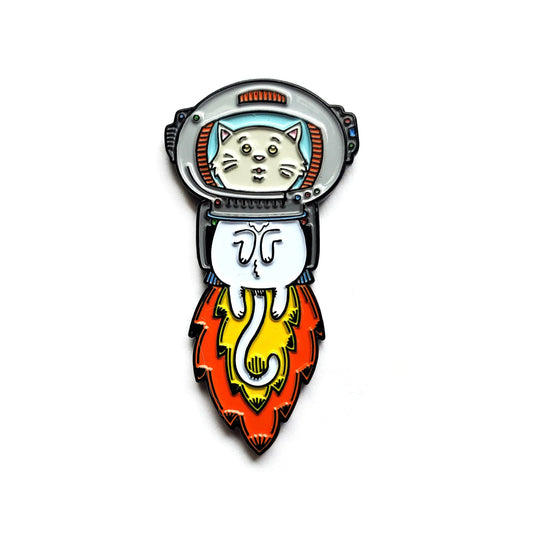 Astronaut Cat Golf Ball Marker WEM Support (www.WEM.support)