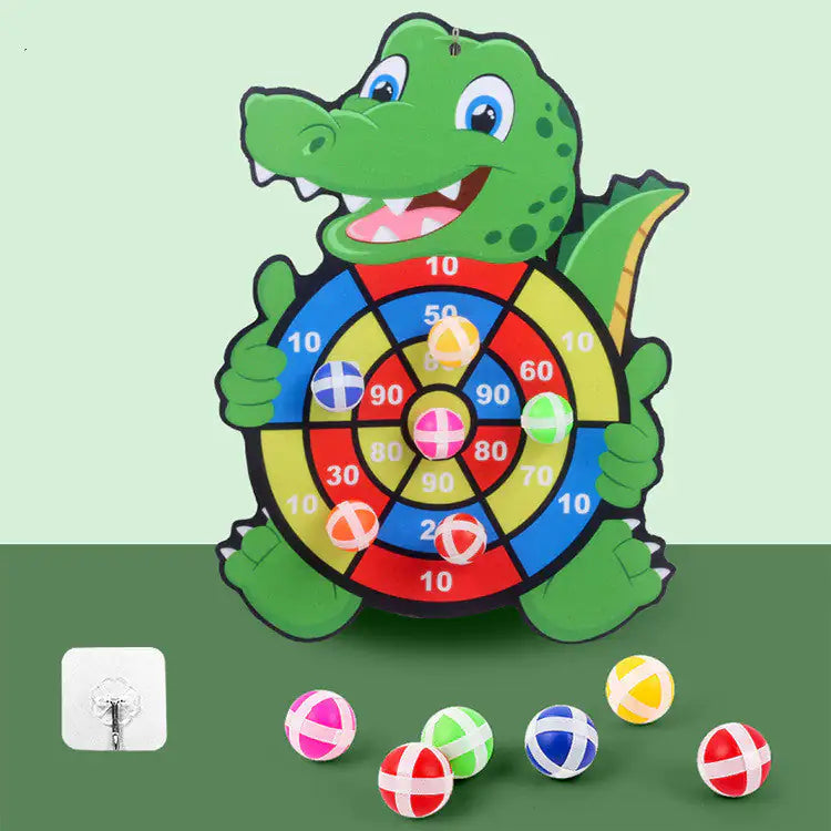 Spot Wholesale Children's Sticky Ball Dart Board Cartoon Fun Dart Board Plus Velvet A Variety Of Creative Cartoon WEM Support (www.WEM.support)