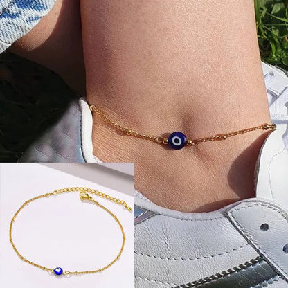 Adjustable Snake Chain Anklet for Women Girls WEM Support (www.WEM.support)