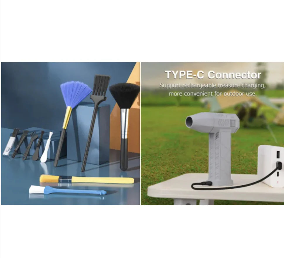 Mini Turbo Dust Blowing Fan WEM Support (www.WEM.support)