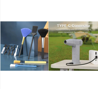 Mini Turbo Dust Blowing Fan WEM Support (www.WEM.support)